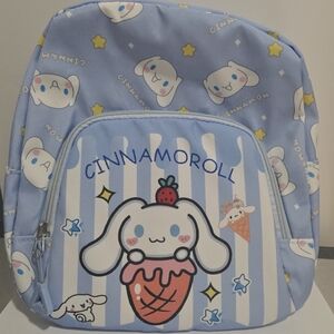 Sanrio Cinnamoroll Blue And White Backpack